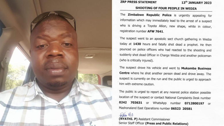 The office of the President asks the public to help identify the shooter-Zimmagazine