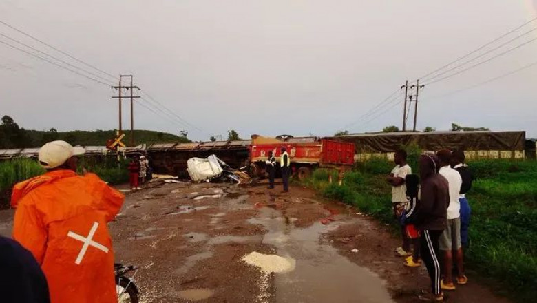 Haulage truck collides with Goods train in Harare-Zimmagazine