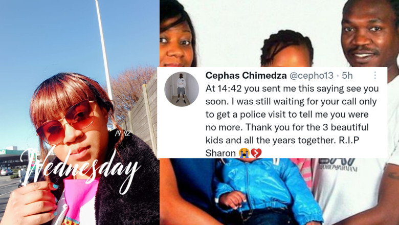 Cephas Chimedza mourns his wife-Zimmagazine